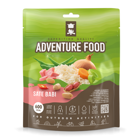 Adventure Food - Danie liofilizowane Ryż z szynką w sosie satay 600 kcal