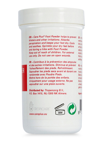 Talk do stóp - Care Plus Foot Powder