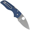 Nóż składany Spyderco Lil' Native Cobalt Blue G10, Satin CPM SPY27 by Eric Glesser (C230GPCBL)