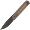 Nóż Civivi Foldis Brown Linen Micarta, Black Stonewashed Nitro-V by Ostap Hel (C21044-2)