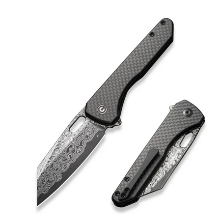 Nóż składany Civivi Nugz Black G10, Damascus by Matthew Wehrwein (C23060-DS1)