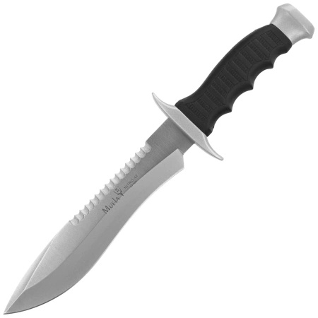 Nóż Muela Gray/Black Zamak/ABS, Satin Nitro-42 (85-182)