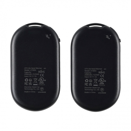 Ocoopa - Ogrzewacz elektroniczny do rąk UT3 Lite czarny w kwiatki