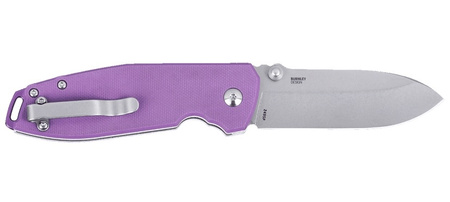 Nóż składany CRKT 2495 P - SQUID XM BUTTON LOCK Violet