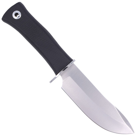 Nóż Muela Full Tang, ABS-Black, Lether (ABORIGEN-13G)