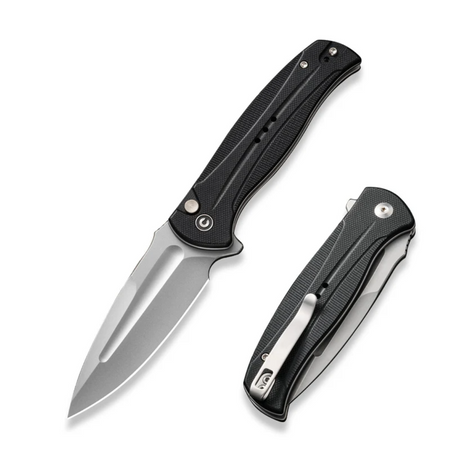 Nóż składany Civivi Incindie Incindie Black G10, Stonewashed (C23053-3)