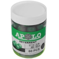 Kule polimerowe Apolo Deterrent Poly Heavy .68 cal, 3.40 g, 60 szt.