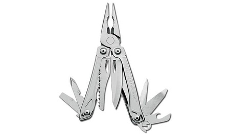 Multitool Leatherman Sidekick (831439) Stainless - 14 narzędzi