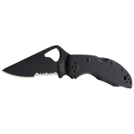 Nóż składany Spyderco Byrd Meadowlark 2 Stainless Black Blade Combination (BY04BKPS2)