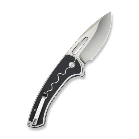 Nóż składany Sencut Squiggy White/Black G10, Satin 9Cr18MoV (S24082A-1)