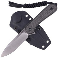 Nóż CIVIVI Fixed Elementum Dark Green Micarta, Satin D2 (C2105B)
