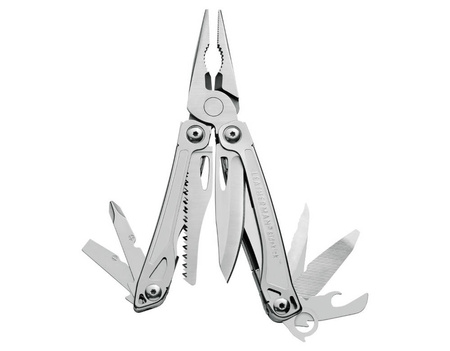 Multitool Leatherman Sidekick (831439) Stainless - 14 narzędzi