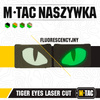 M-Tac - Naszywka Tigers Eyes Laser Cut (para) - Olive