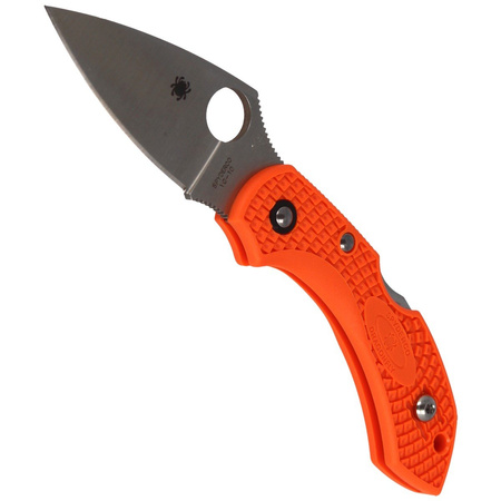 Nóż składany Spyderco DragonFly 2 Lightweight Orange Plain - C28POR2