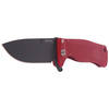 Nóż składany LionSteel SR Flipper Aluminum Red / Black Blade (SR22A RB)