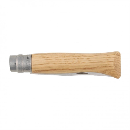 Nóż składany Opinel 09 inox dąb