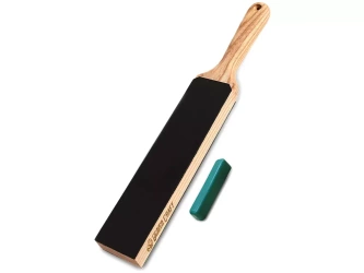 Dwustronny pas skórzany do ostrzenia Strop - z pastą - BeaverCraft LS6P1