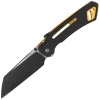 Nóż składany Civivi Buster FG Black Coarse G10, Black Stonewashed/Satin Nitro-V by Snecx Tan (C24052-1)