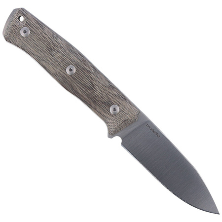 Nóż LionSteel Bushcraft Green Canvas / Satin Blade (B35 CVG)