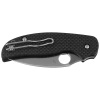 Nóż składany Spyderco Sage 6 Black Carbon Fiber/G-10, Satin CPM S30V by Sal Glesser (C123CFBCLP)