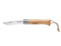 Nóż Opinel 8 Inox Adventure z rzemieniem