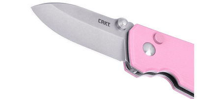 Nóż składany CRKT 2474 P - SQUID BUTTON LOCK ROSE