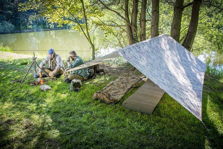 Helikon - Płachta biwakowa Supertarp Small - Shadow Grey