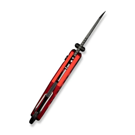 Nóż składany Civivi Pragma Red Aluminium, Damascus (C23062B-DS1)