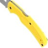 Nóż składany Spyderco Native Chief 2 Lightweight Salt Yellow FRN, Satin MagnaCut by Sal Glesser (C244PYL)