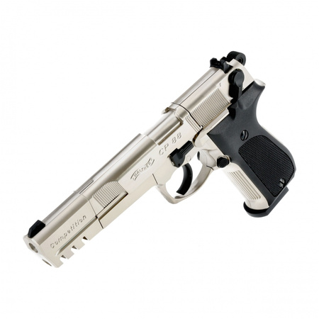 Walther - Wiatrówka Pistolet CP88 Competition nikiel 4,5 mm diabolo CO2