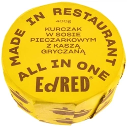 EdRed - Danie Kurczak w sosie pieczarkowym z kaszą gryczaną 400 g