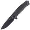 Nóż składany LionSteel Myto Old Black Titanium / Black Blade (MT01B BW)
