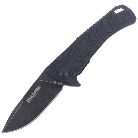 Nóż składany BlackFox Echo 1 G10 Black by Mikkel Wilumsen (BF-746)