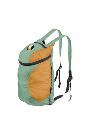 Ticket To The Moon - Plecak składany Mini Backpack - Jade Green /Sand