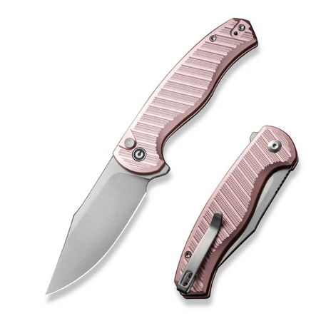 Nóż składany Civivi Stormhowl Light Pink Aluminum, Satin Nitro-V (C23040B-3)