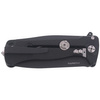 Nóż składany LionSteel SR Flipper Aluminum Black / Black Blade (SR22A BB)