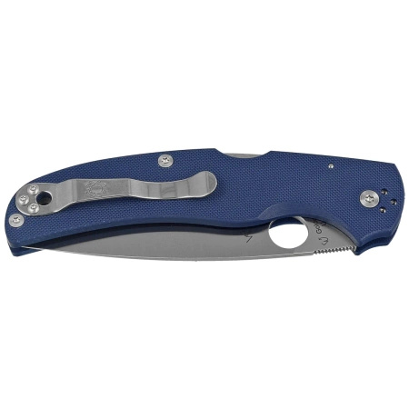 Nóż składany Spyderco Native Chief Cobalt Blue G10, Satin CPM SPY27 by Sal Glesser (C244GPCBL)