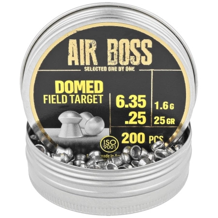 Apolo - Śrut Air Boss Domed Field Target 6.35 mm, 200 szt. 1.60g/25.0gr (30206)