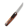 Nóż składany Civivi KwaiQ Orange/Black G10, Satin Nitro-V by Rafal Brzeski (C23015-2)