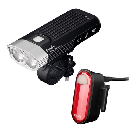 Zestaw latarek rowerowych (przód i tył) Fenix BC30 V2.0 i BC05R V2.0
