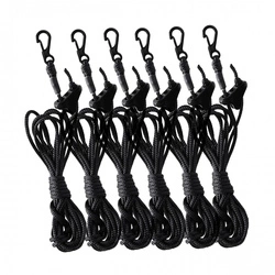 TigerWood - Odciąg Silk 2m/6 szt - czarny