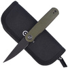 Nóż CIVIVI Lumi Green Micarta, Black Stonewashed by Justin Lundquist (C20024-1)