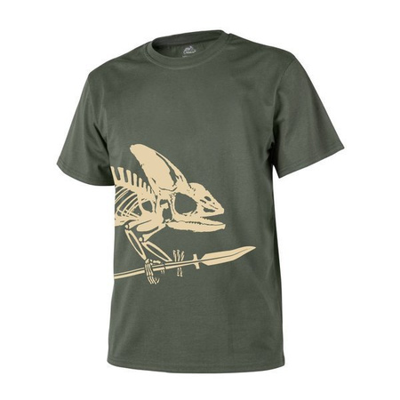 Helikon - Koszulka T-Shirt Full Body Skeleton - Olive Green
