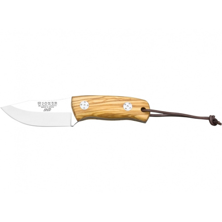 Nóż bushcraft Erizo CO75 - Joker - Drzewo oliwne