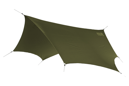 Tarp - płachta biwakowa - ENO DryFly Rain Tarp - Olive