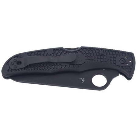 Nóż składany Spyderco Pacific Salt 2 Black Blade FRN Plain (C91PBBK2)