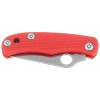 Nóż składany Spyderco Bug Red G10, Satin 12C27 (C133GRDP)