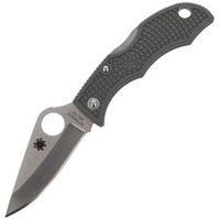 Nóż składany Spyderco Ladybug 3 Foliage Green FRN Plain - LFGP3