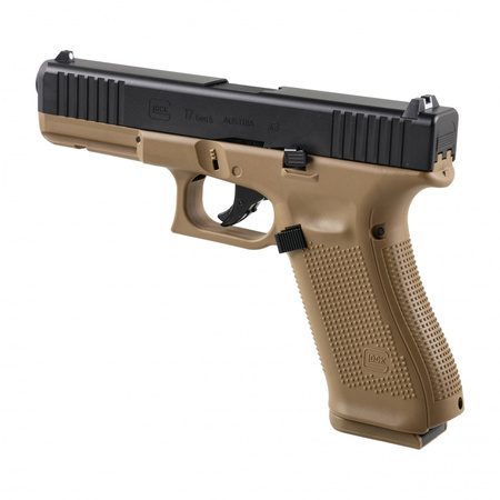 Glock - Pistolet na kule gumowe Glock Gen 5 T4E .43 CO2 coyote, zestaw