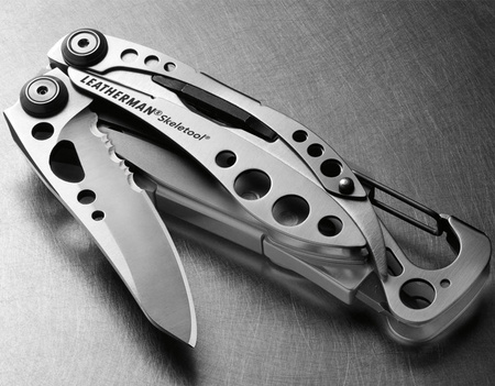 Multitool Leatherman Skeletool (830920) silver - 7 narzędzi